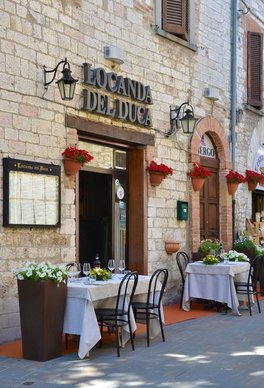 Locanda Del Duca Gubbio Dış mekan fotoğraf